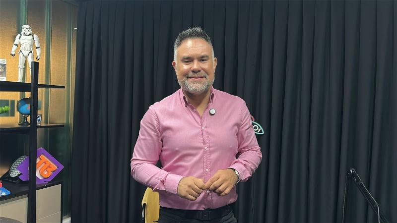 Gianfranco Marcone, meteorólogo de Canal 13