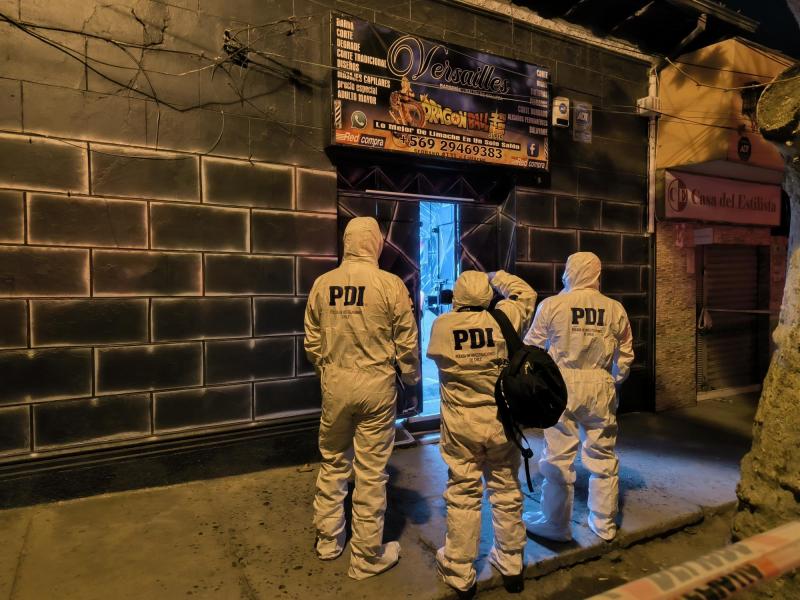 BH de Valparaíso investiga robo con homicidio en barbería de Limache - PDI