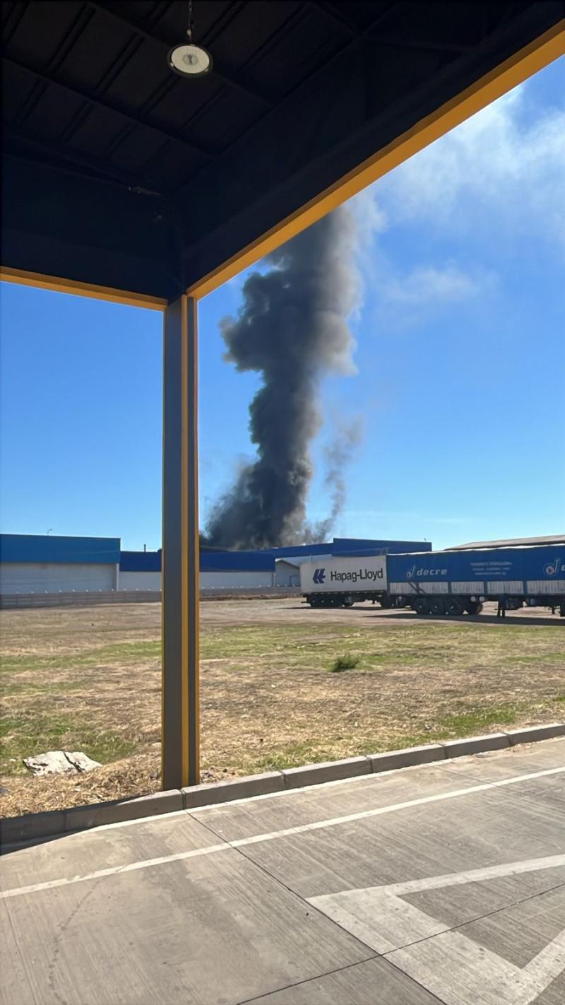 T13 - Columna de humo por incendio en Paine