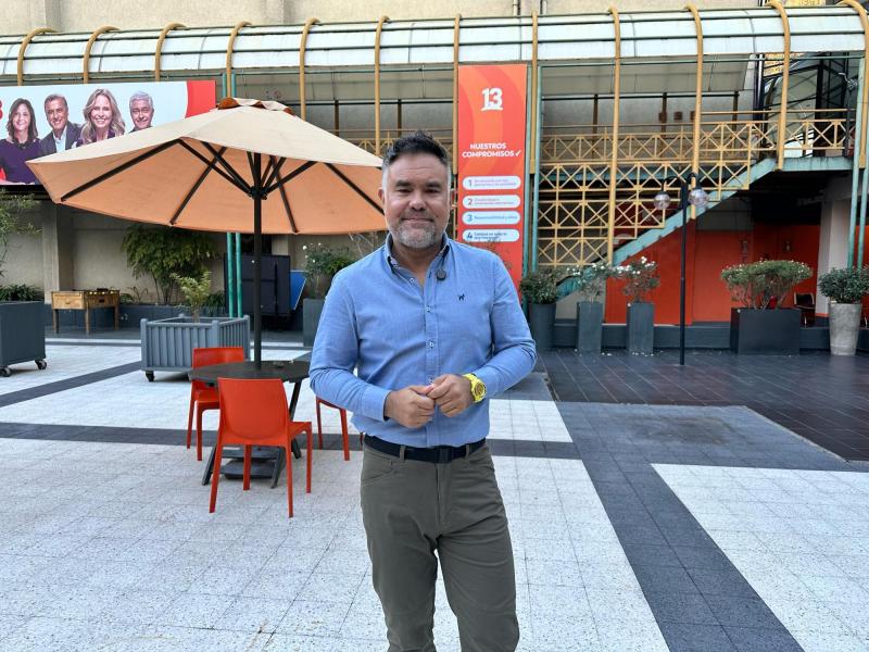 Gianfranco Marcone, meteorólogo de Canal 13