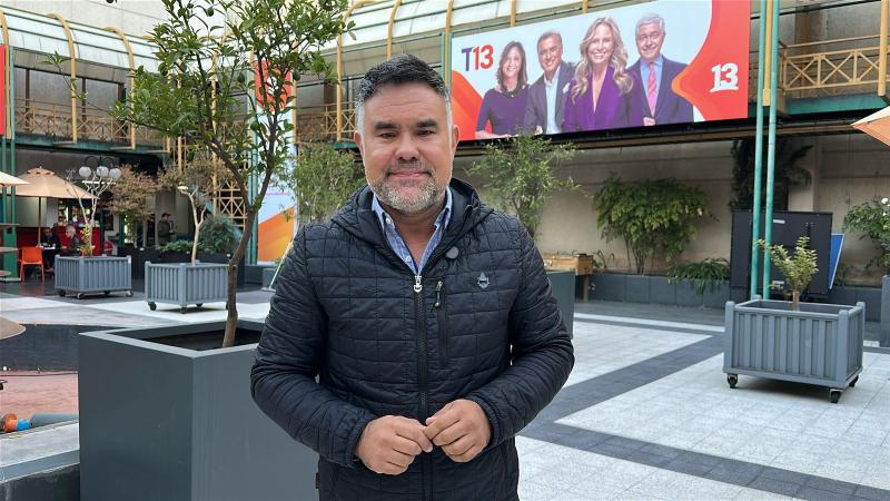 Gianfranco Marcone, meteorólogo de Canal 13