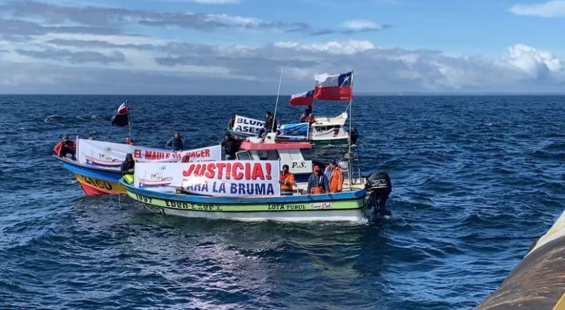 T13 - Pescadores del Bruma son despedidos en emotiva ceremonia