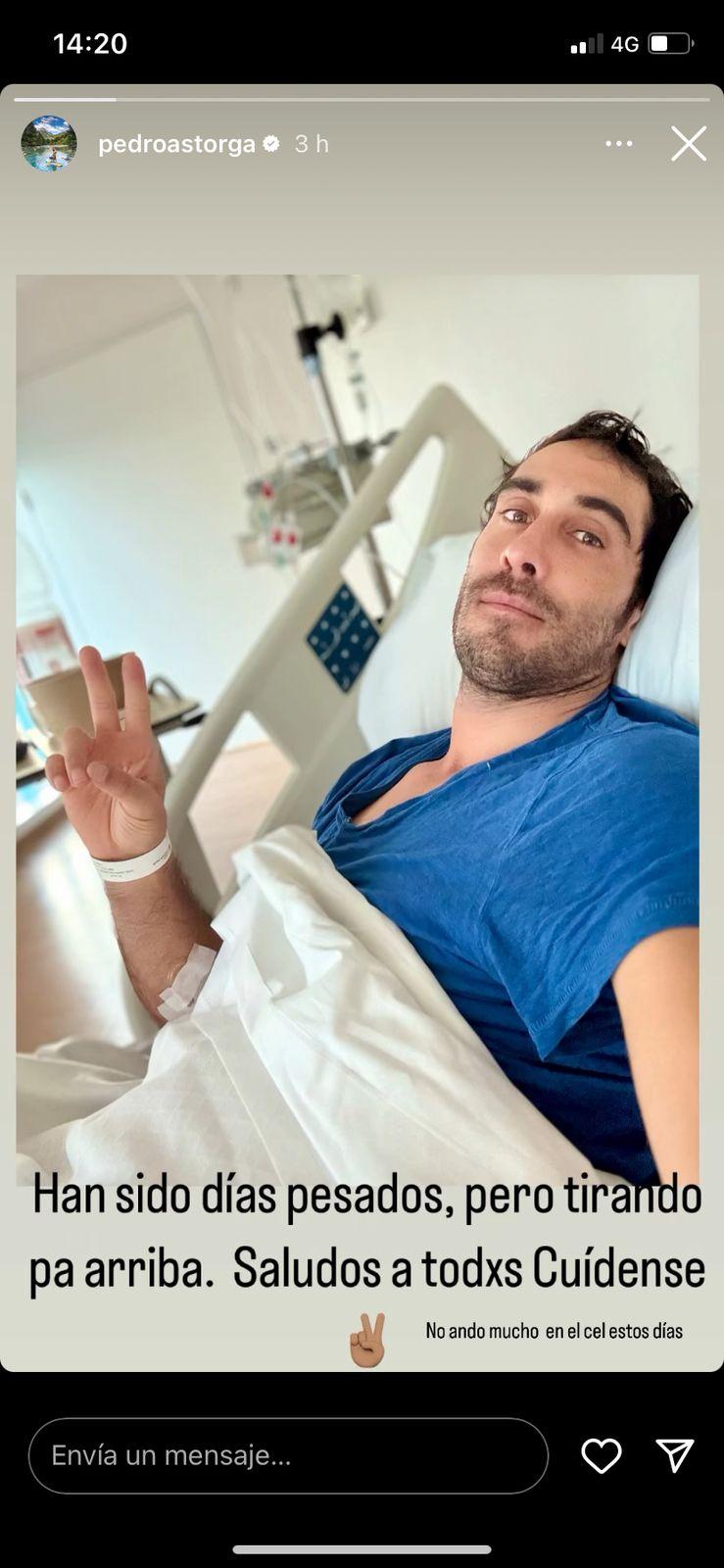 De momento no se sabe qué fue lo que lo que le pasó a Pedro Astorga.