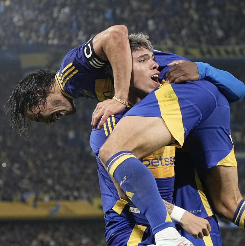 X @BocaJrsOficial - Carlos Palacios anotó un gol en la victoria de Boca Juniors sobre Estudiantes