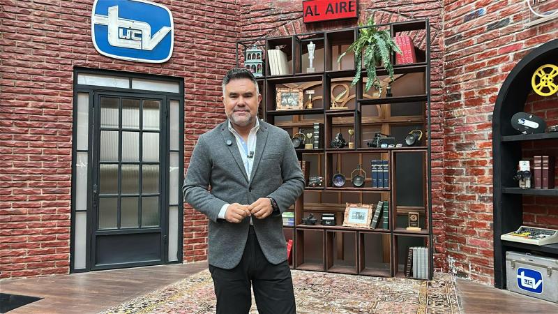 Gianfranco Marcone, meteorólogo de Canal 13