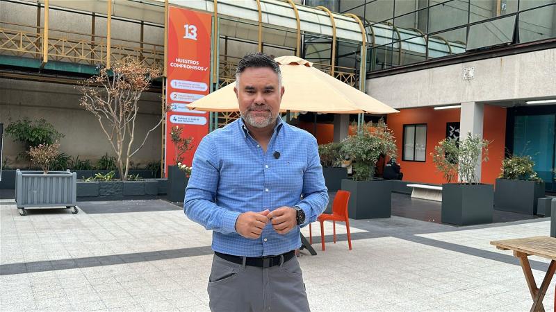 Gianfranco Marcone, meteorólogo de Canal 13