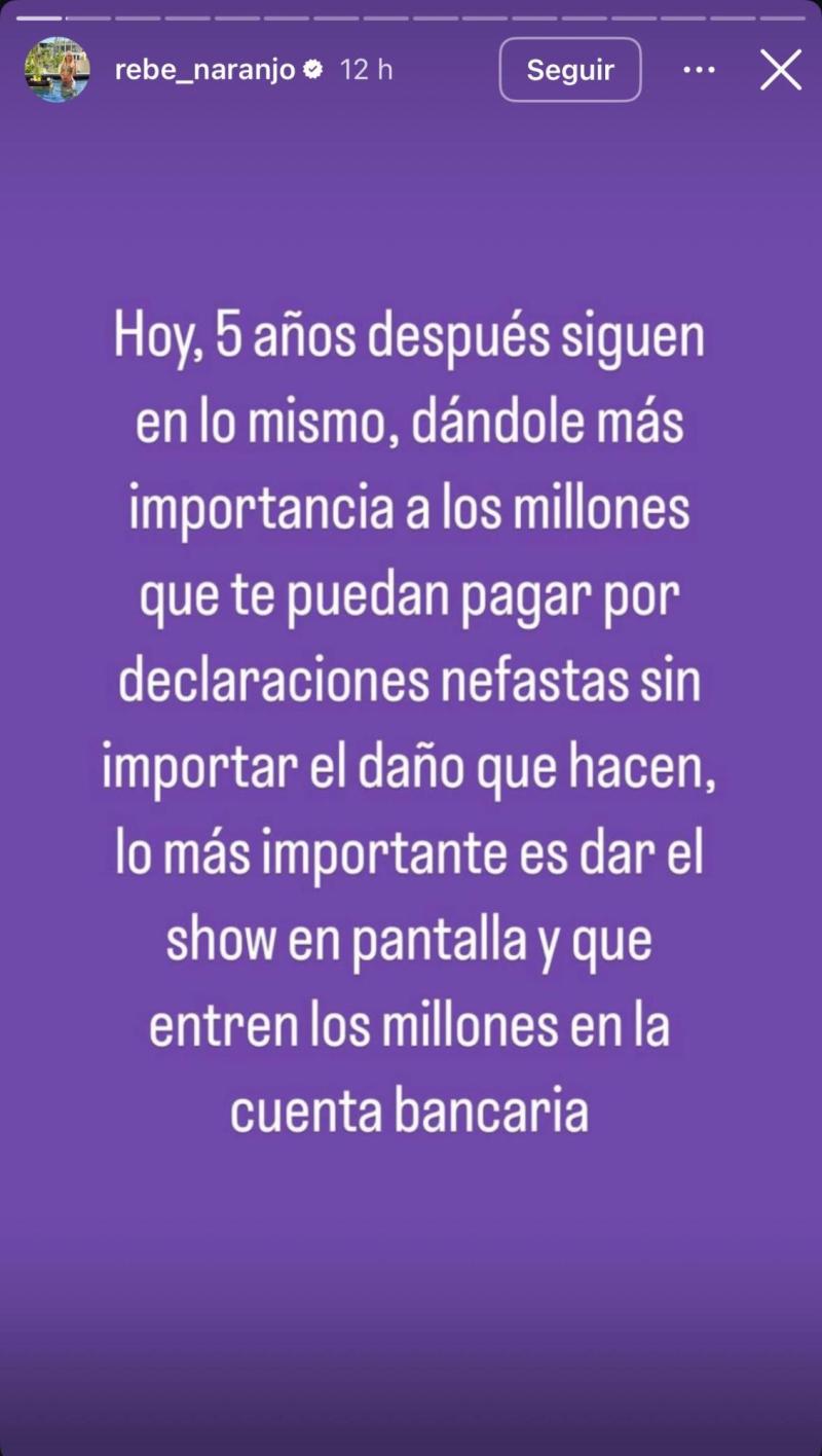 Instagram - Rebeca Naranjo, Pareja de Nano Calderón