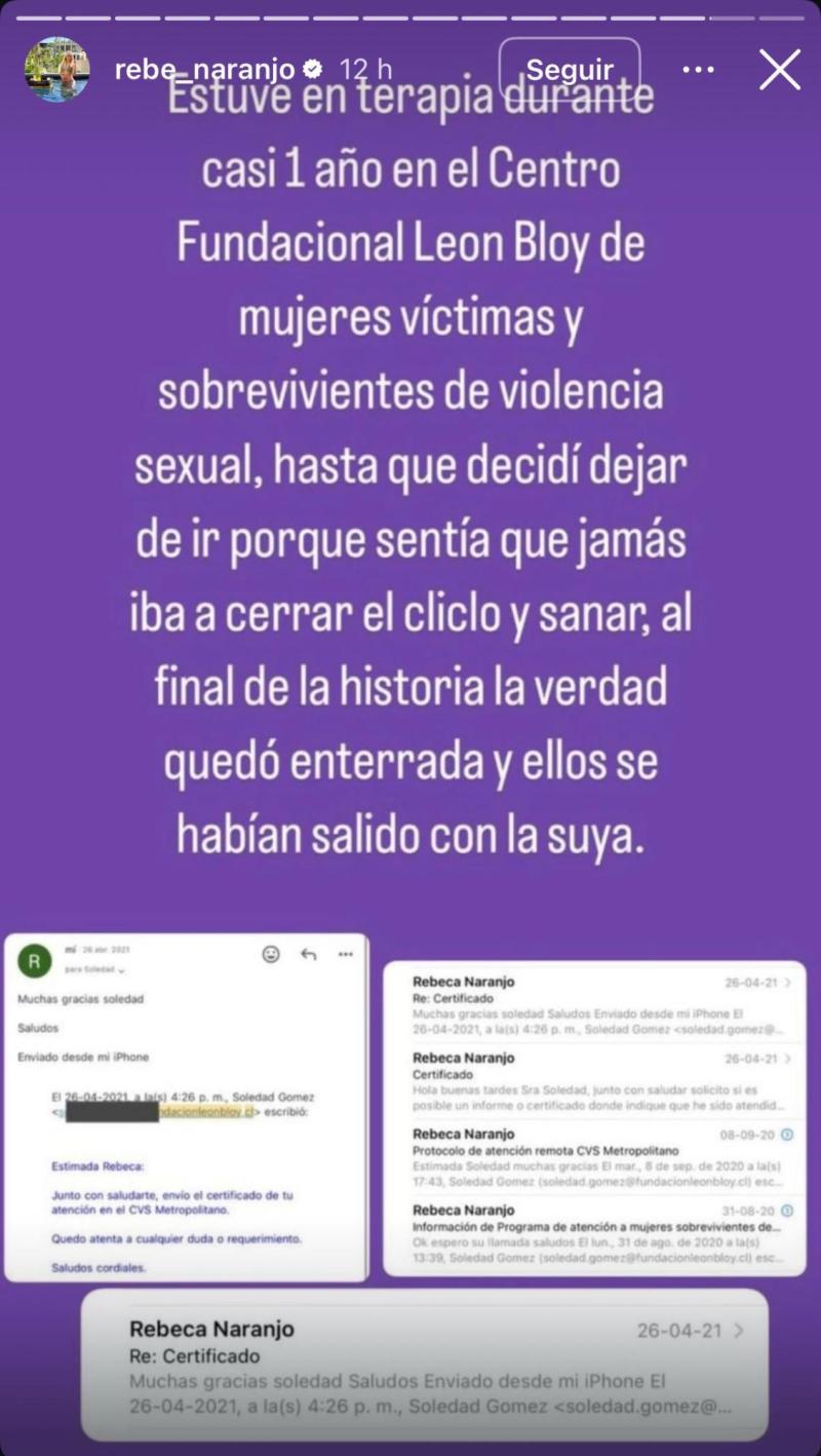 Instagram - Rebeca Naranjo, Pareja de Nano Calderón