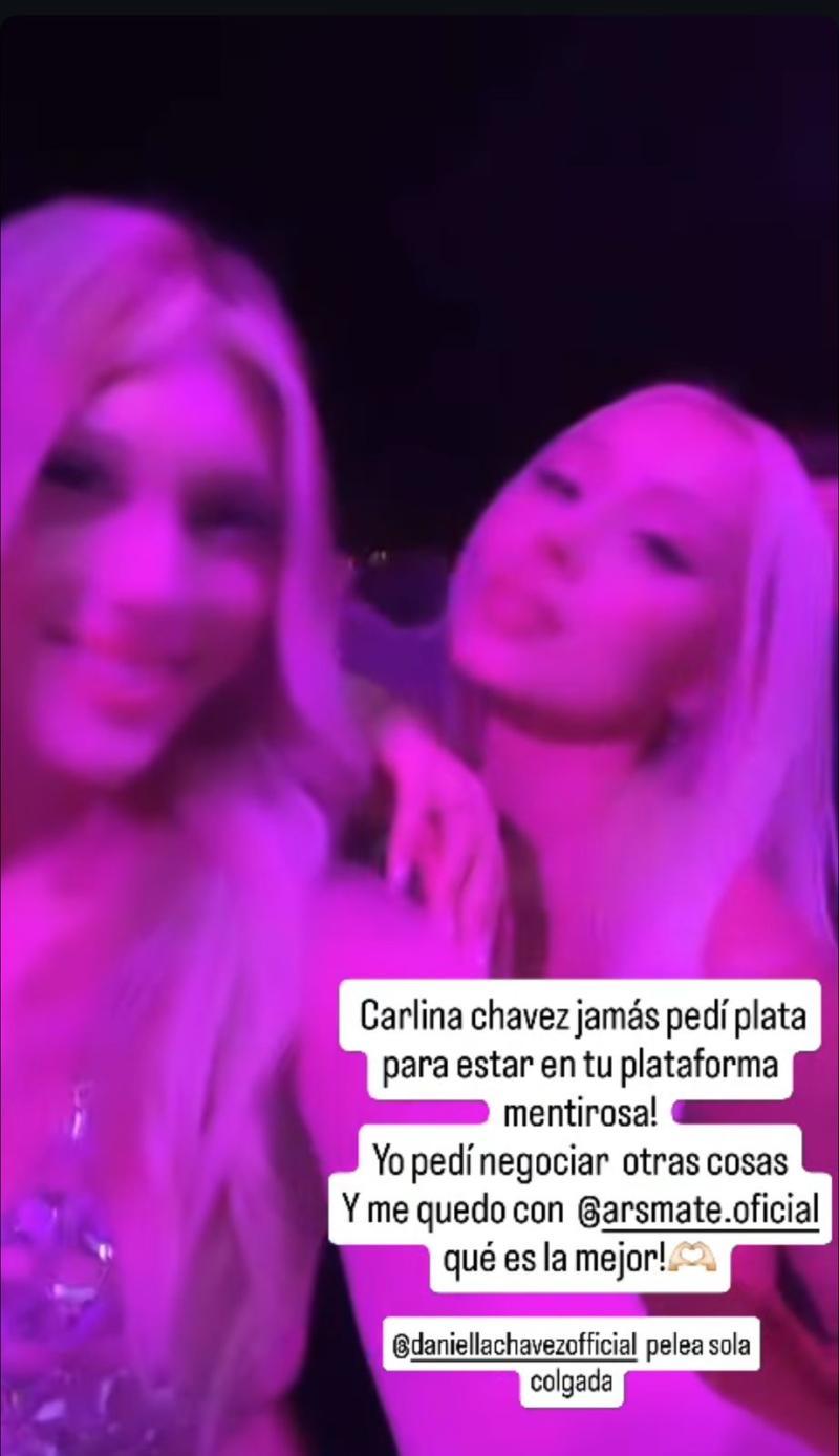 Instagram - Agustina Cabañas y Daniella Chávez