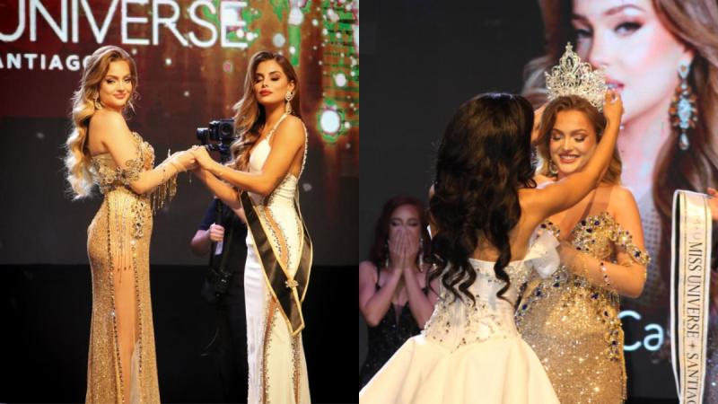 Antonia Casanova se coronó como Miss Universo Santiago - Instagram @missuniversesantiago.cl