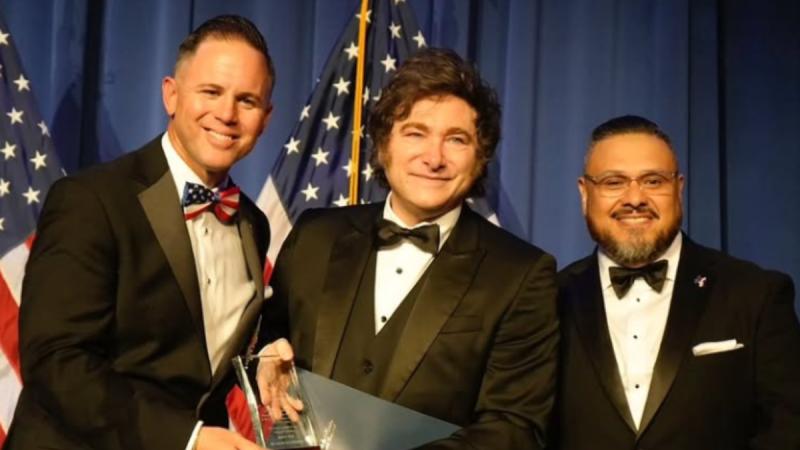 Milei celebró el premio que recibió en Estados Unidos - Instagram