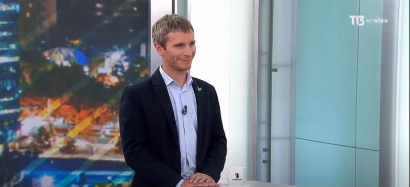 T13 (archivo) - Juan Manuel Santa Cruz, presidente de Evópoli