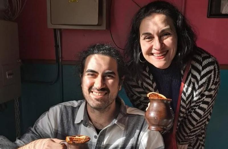 Instagram - Lorene Prieto y su hijo Santiago