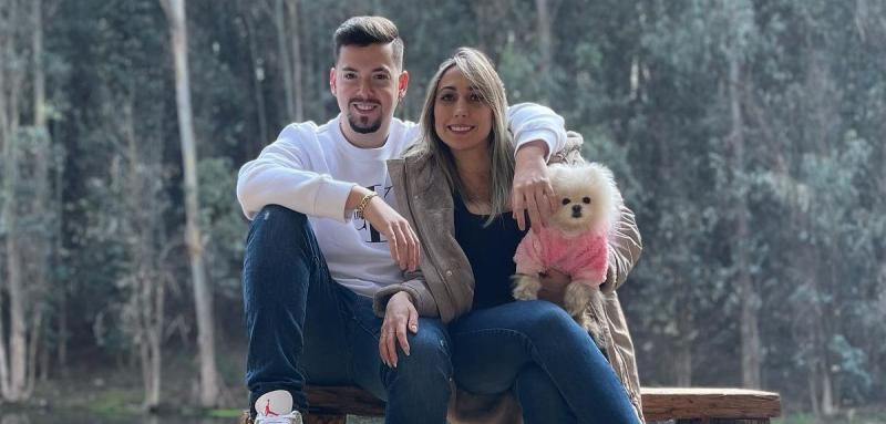 Instagram - Nano Calderón y su pareja Rebeca Naranjo
