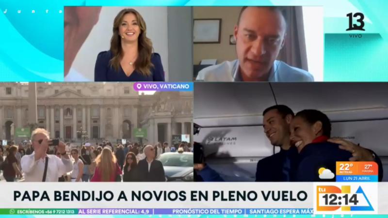 La historia de los chilenos que fueron casados por el Papa Francisco - Tu Día