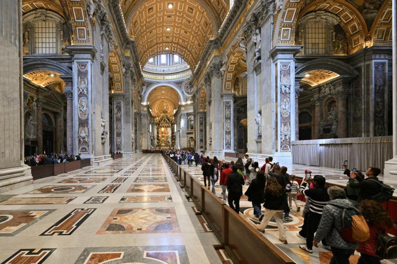 AFP - Velorio papa Francisco