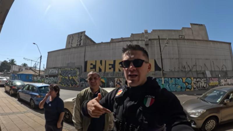 Youtuber denunció la realidad de Valparaíso - Zazza