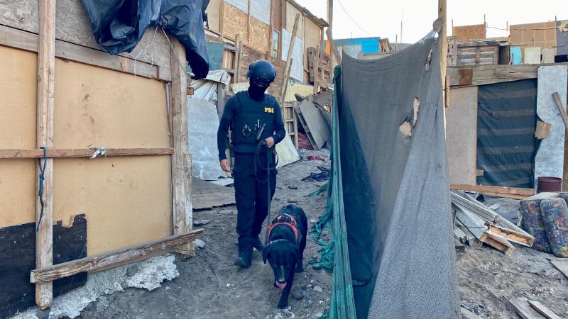 Los detalles del hallazgo de un cuerpo enterrado en el Cerro Chuño - PDI Arica