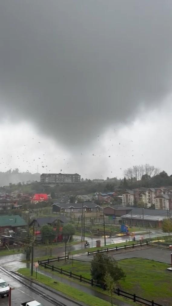 Captura - Tornado en Puerto Varas