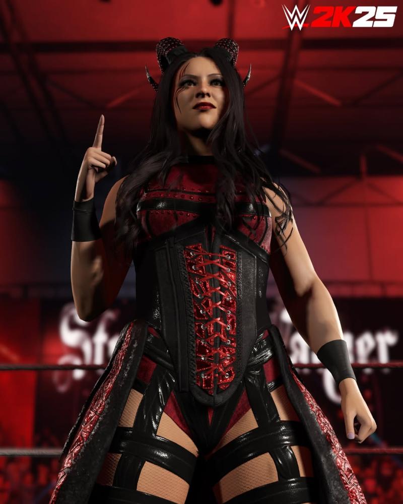 Stephanie Vaquer en WWE 2K25