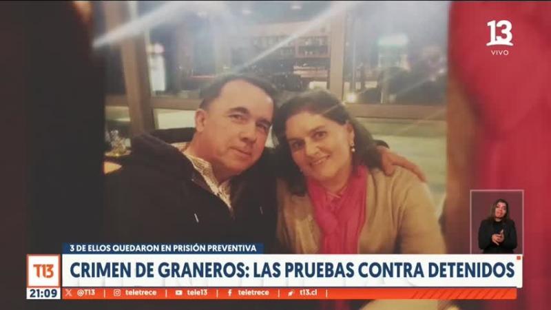 Agencia Uno/ T13 -Doble homicidio en Graneros: Así eligieron los asesinos la parcela donde ocurrió el crimen