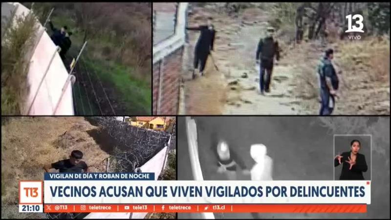 “Estamos asediados”: Así es como delincuentes –desde los cerros- "estudian y analizan" casas para robar en La Florida