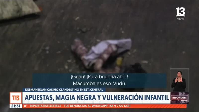 “Eso es vudú”: Casino clandestino en Estación Central tenía sala para realización de ritos de magia negra