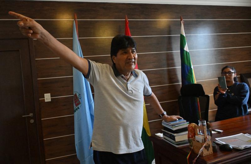 AFP - Evo Morales