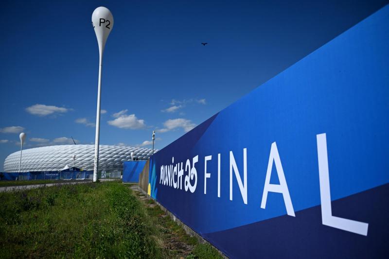 AFP - El Allianz Arena de Múnich recibe la final de la Champions League
