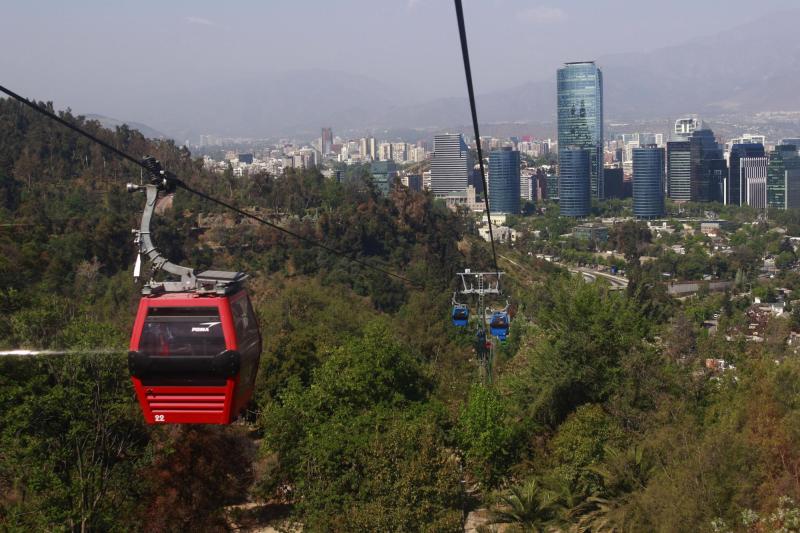 Día despejado en Santiago - Agencia Uno
