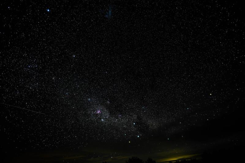 Lluvia de estrellas - referencial Agencia Uno