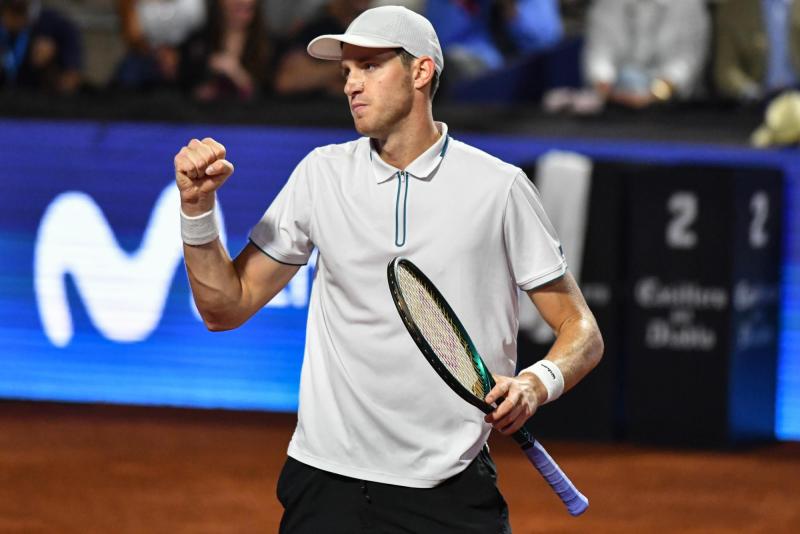 Agencia UNO - Nicolás Jarry hará su debut este jueves en el Masters 1000 de Roma 2025