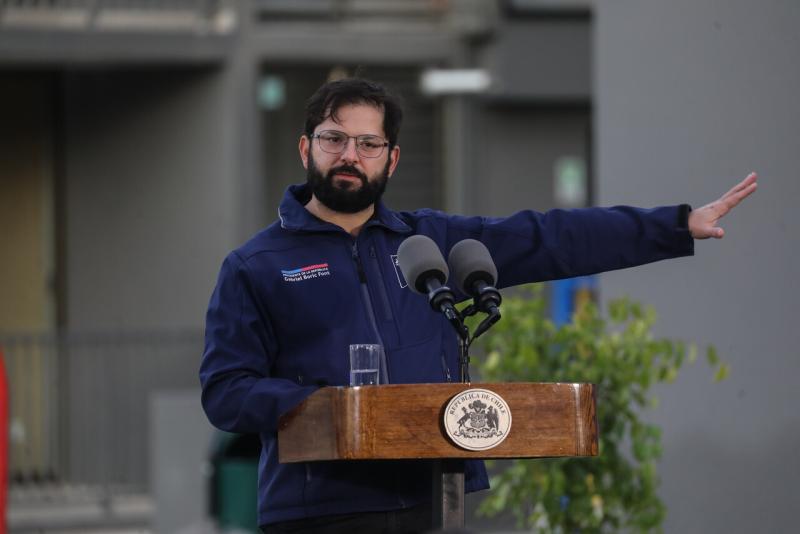 Agencia UNO - "Tengo absoluta tranquilidad respecto a todo lo que he hecho": Presidente Boric se refiere a filtraciones de caso ProCultura