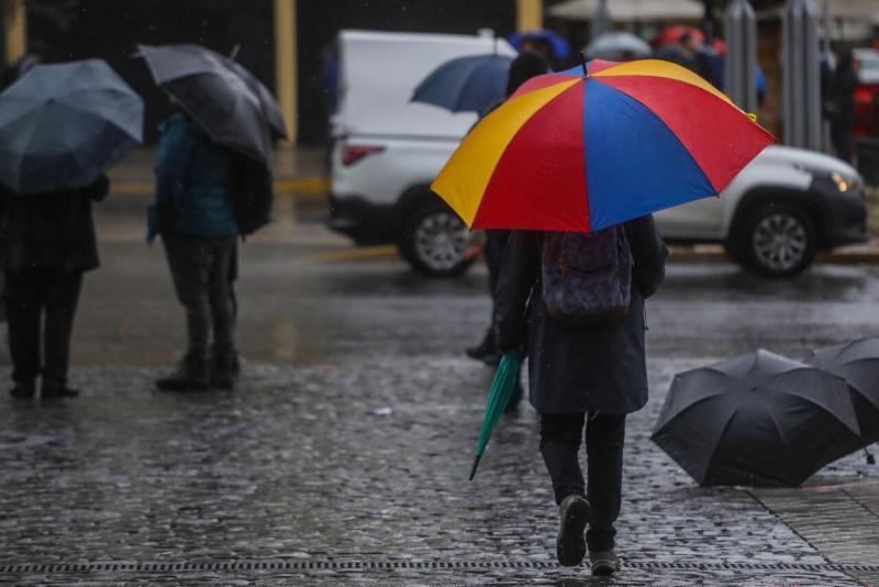 Agencia Uno - Lluvia en la Región Metropolitana