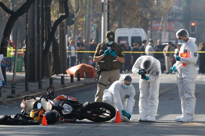 Muere motochorro baleado por Carabineros en San Bernardo - Agencia Uno