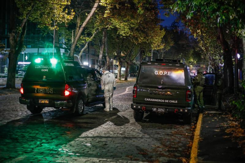 Agencia Uno - Explosión de un artefacto en Providencia