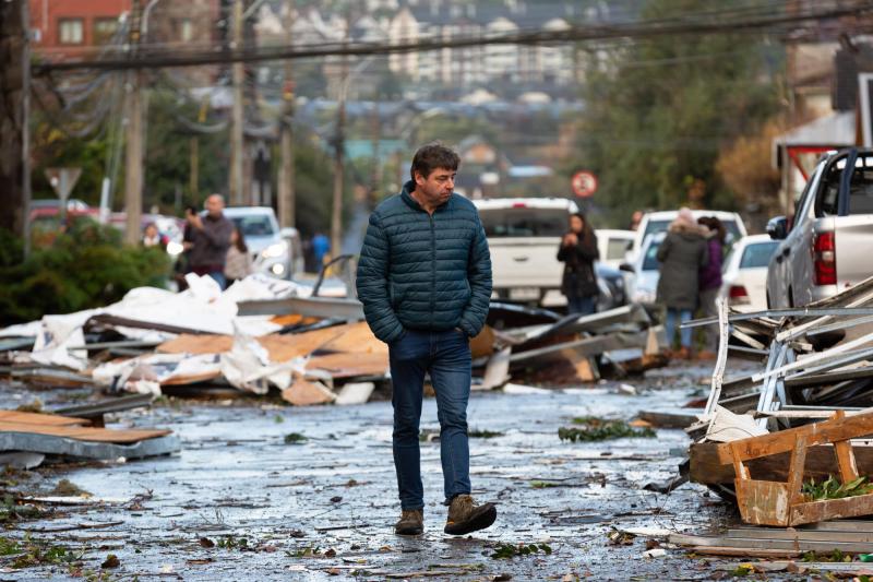 Agencia Uno - Tornado en Puerto Varas