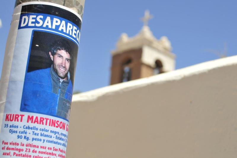 Indagan participación de terceros en desaparición de Kurt Martinson - Agencia Uno