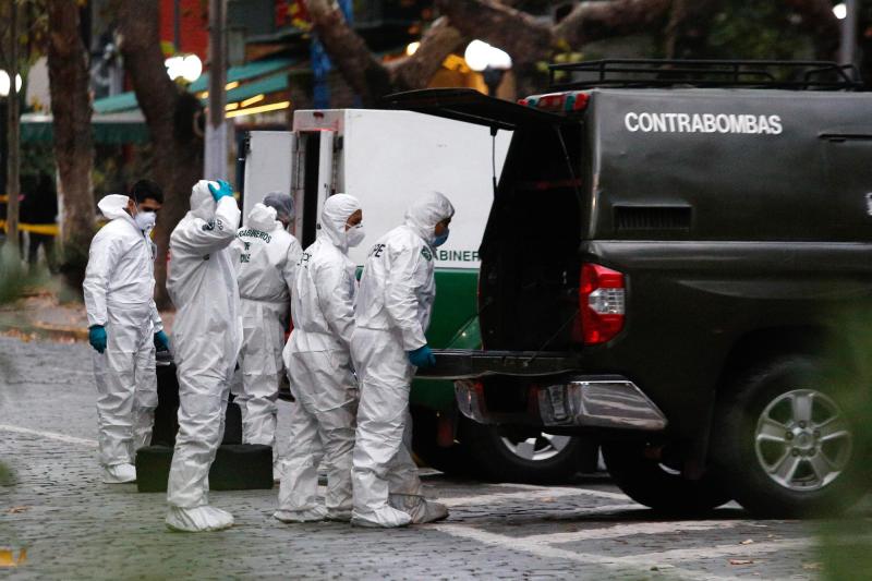 Aton- Gobierno consideró "grave" detonación de bomba en edificio de Providencia