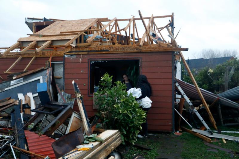 ATON - Graves daños dejó tornado en Puerto Varas