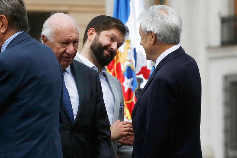 Aton- En la Cuenta Pública de 2024 Boric dedicó palabras a los expresidentes