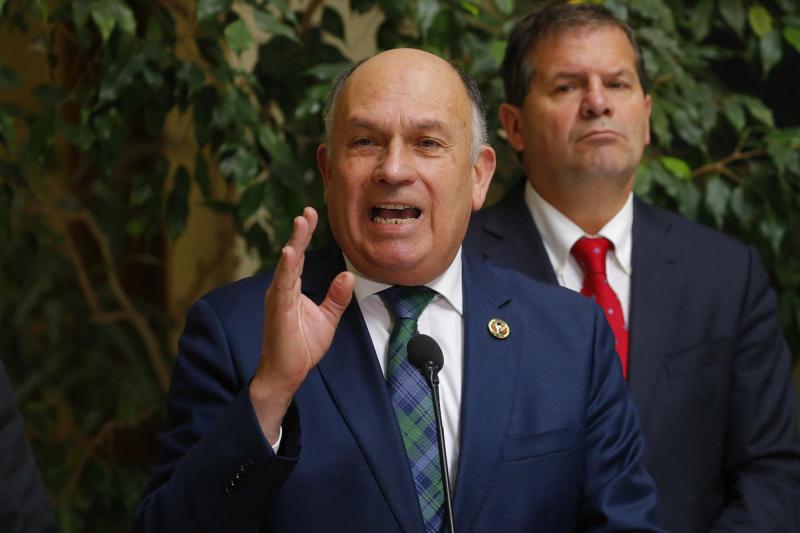 Aton- Diputados UDI Sergio Bobadilla y Gustavo Benavente