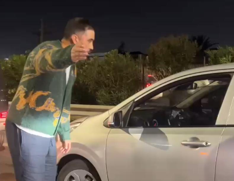 Claudio Bravo encara a conductor en estado de ebriedad - Redes