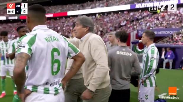 Manuel Pellegrini retó a sus jugadores - Créditos: DAZN