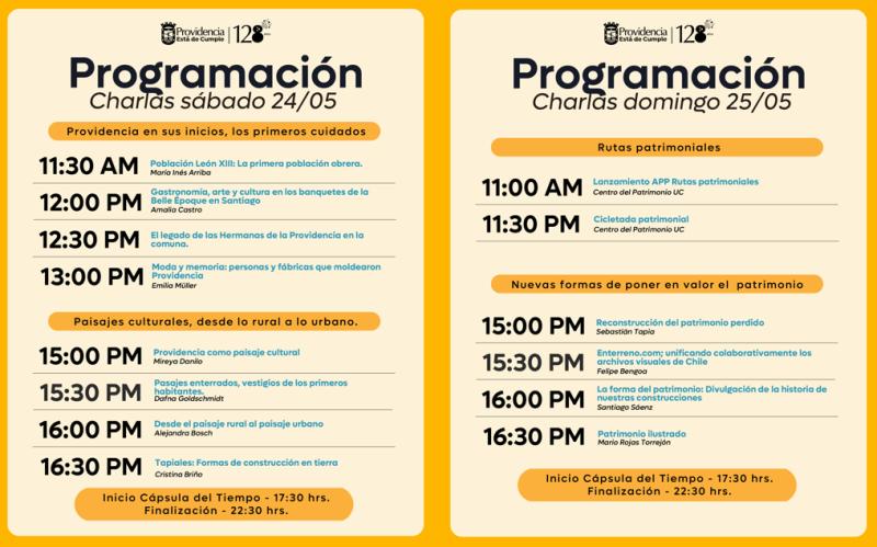 Providencia celebra el Día de los Patrimonios con rutas, oficios, arte y experiencias inmersivas para toda la familia - Cedida Municipalidad de Providencia