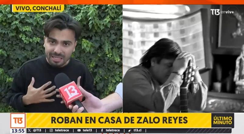 Nieto de Zalo Reyes por millonario robo a la casa de su abuelo: "Esto es un dato gigante que alguien les pasó”