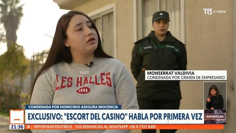 T13 - Escort condenada por crimen de empresario en Viña del Mar