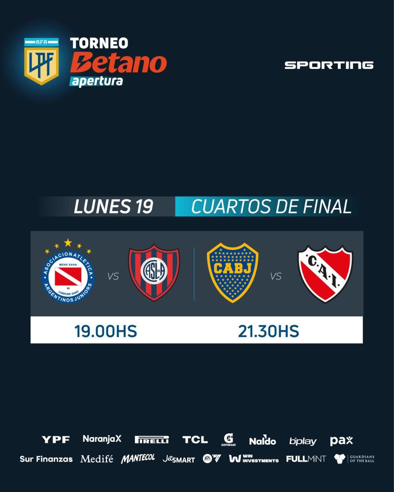 Boca Juniors recibe a Independiente - Liga Profesional