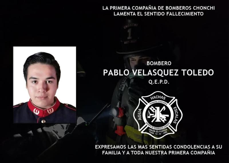 Luto en Chiloé: Bombero fallece en trágico accidente de tránsito - primerachonchi