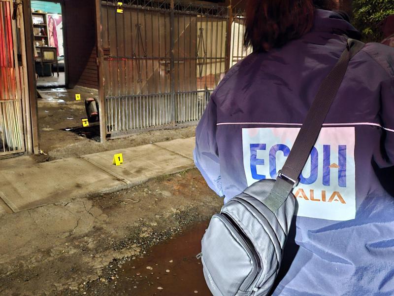 Homicidio frustrado en La Pintana: Víctima fue baleada dentro de su casa - @ECOH_FiscaliaRM